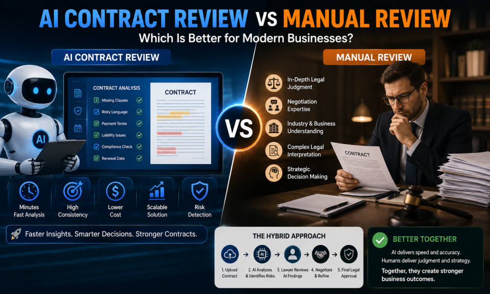 AI Contract Review vs Manual Review: Which Is Better for Modern Businesses?